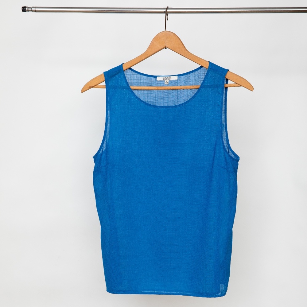 BB Dakota Blue Tank Top
